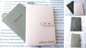 Eccolo 2025 Diary 18 Monthly Weekly Asst Design Coated Flap/Strap Cover Diaries - Picture 1 of 31