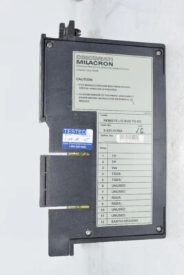 NEW Cincinnati Milacron 3-531-4116A Remote for I/O Bus TX-RX - Image 1 of 3