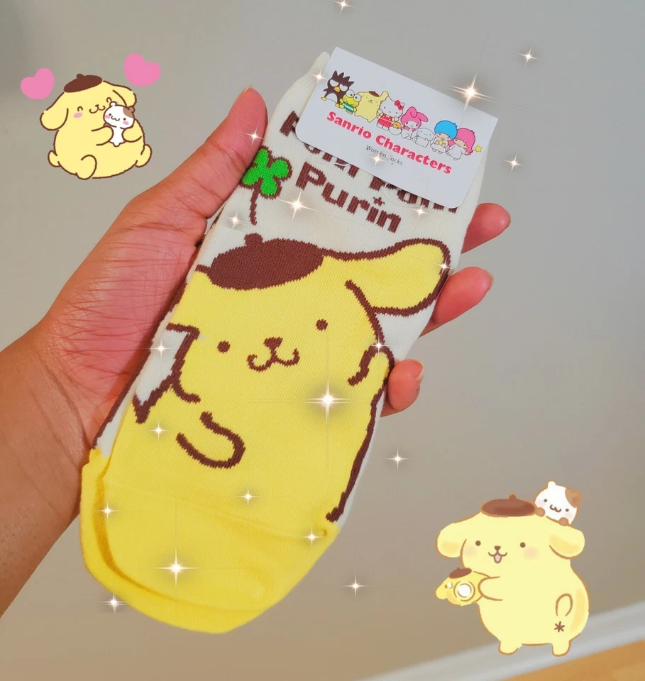 "Pompomsurin" Cartoon Character Socks🦋 - Image 1 of 1