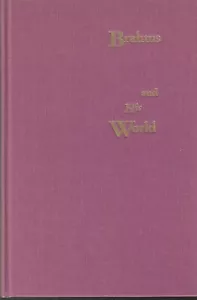 Brahms and His World Hardcover - Foto 1 di 1
