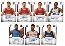 2013-14 Panini Donruss Court Kings Next Day Signature SP RC Auto Lot of 7
