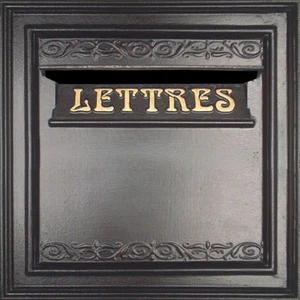 AUTOCOLLANT STICKER "VINTAGE " POUR BOITE AUX LETTRES 30X30cm (BL012) - Imagen 1 de 1