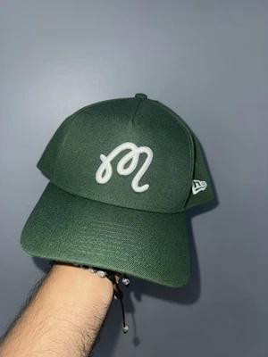 Malbon x New Era 9Forty A Frame Hat - Green Adjustable - Image 1 of 4