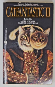 MARTIN H. GREENBERG SIGNED ANDRE NORTON 1ST ED - Catfantastic III, 1994 - Picture 1 of 5