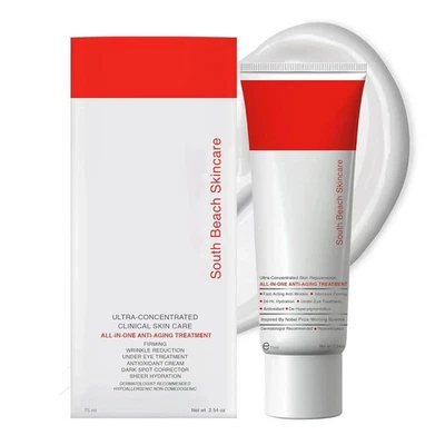 Tratamiento antienvejecimiento todo en uno South Beach, 2,54 oz - Cuidado reafirmante e hidratante Foto 1 de 4