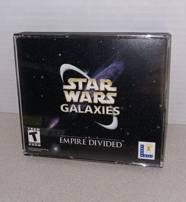 2003 Star Wars Galaxies An Empire Divided PC CD-ROM 3-Disc Set w/ Key - Image 1 of 4