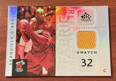 2005 Upper Deck NBA Reflections - Fabric Reflections  Shaquille O'Neal #FR-SO  - Image 1 of 2