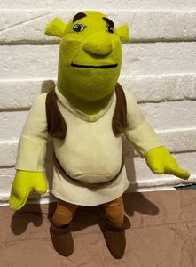 Shrek Plush Stuffed Toy Doll VINTAGE Soft Toy Action Figure 13” - GUC - Picture 1 of 3
