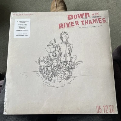Liam Gallagher. Down by the River Thames 2 LP. Orange Vinyl. Oasis. Sealed. - Image 1 of 2