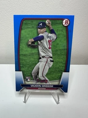 2023 Bowman - Vaughn Grissom #42 Blue /150 (RC) - Image 1 of 3