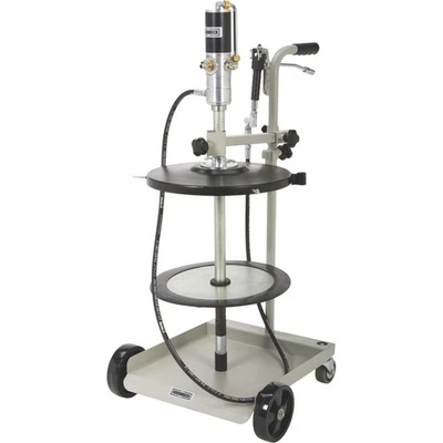 Kit de bomba de grasa móvil de cuello redondo accionada por aire, relación 50:1, 150 PSI, se adapta Foto 1 de 4