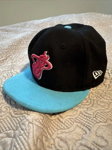 Miami Heat Mütze Cap Snap Back Script Vice NBA Basketball Herren New Era - Bild 1 von 6