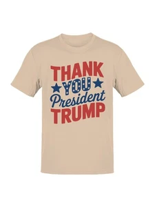 Camiseta para hombre Thank You President Trump gráfica - Imagen 1 de 9