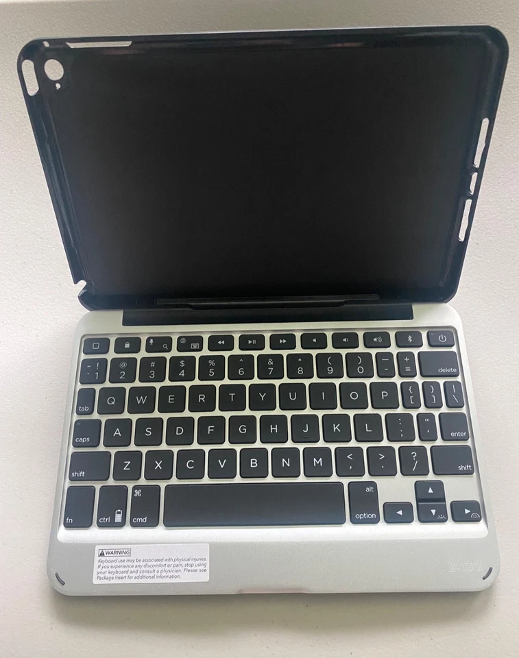 Capa teclado destacável ZAGG Slimbook Folio para iPad mini 4 -Preta - IM4ZF2-BB0 - Imagem 1 de 4