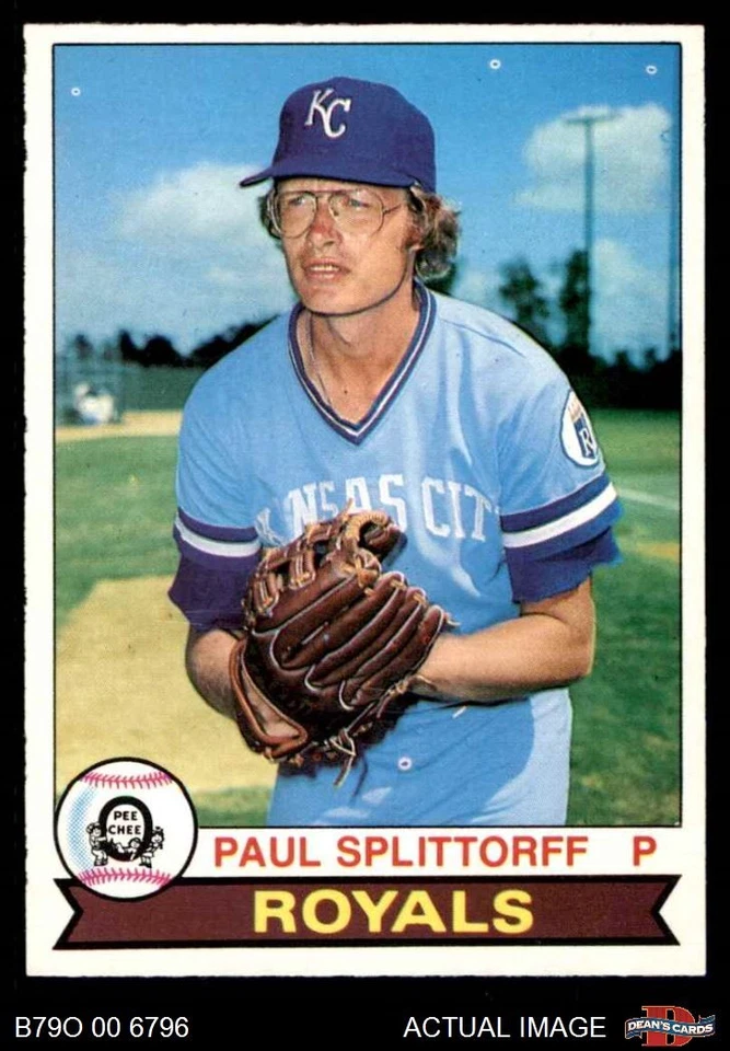 1979 O-Pee-Chee #90 Paul Splittorff Royals 6 - EX/MT - Image 1 of 1