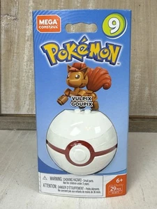 Mega Bloks Pokemon Mega Construx Series 9 VULPIX Set GCM73 Pokémon Pokeball - Picture 1 of 4