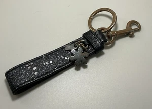 A Rare HTF Out Of Stock Coach Star Glitter Loop Bag Charm Bag Clip Keychain Fob - Picture 1 of 3