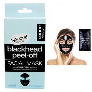 5x Blackhead Charcoal Peel-Off Facial Mask Face Masks Skincare - 1 Pack - Picture 1 of 4