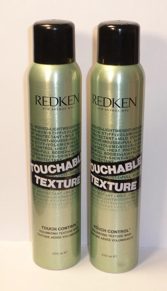 Redken Touchable Texture Touch Control Heat Protection Mousse 2 x 200ml - Image 1 of 1