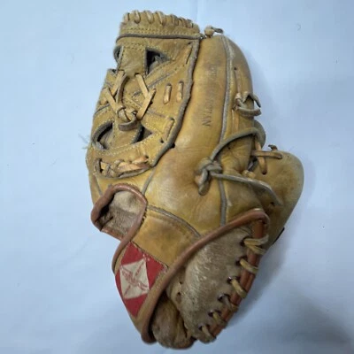 Guante de béisbol vintage de cuero Stan Man Musial lanzamiento a la derecha Foto 1 de 4