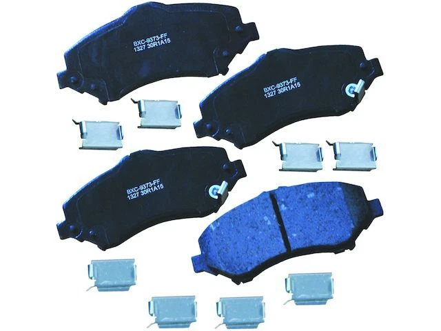 Juego de pastillas de freno delanteras Bendix 62HQ62R para Dodge Journey 2009-2013 Foto 1 de 1