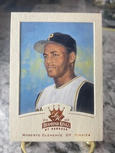 2002 Donruss Diamond Kings ROBERTO CLEMENTE Bronze Foil Pittsburgh Pirates #123