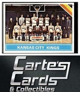 Nate Archibald 1975-76 Topps #211  Kansas City Kings Team Card