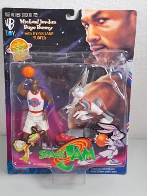 De colección WB Space Jam 1996 Michael Jordan Bugs Bunny con Hyper Lane Surfer - LEER Foto 1 de 4