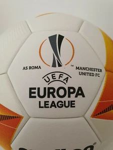 Official Molten Match Ball UEFA Europa League Semifinal Roma Manchester Imprints - Picture 1 of 10