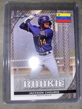 2022 leaf metal jackson chourio Fl-06 Brewers Exclusive Edition Rookie Card
