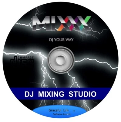 Mixxx DJ Mix Creator / Broadcaster Mixer Software ~ (DJ Your Way) LINUX CD - Image 1 of 4
