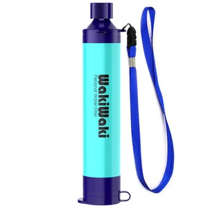 Water Filter Hand Pump Backpacking|4-Stage Water Filter Straw Outdoor Filtration - Picture 1 of 24