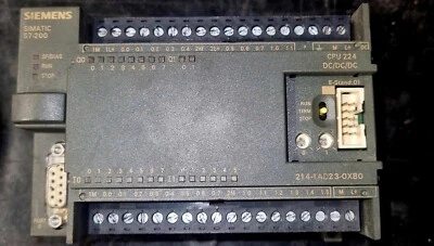 SIEMENS 6ES7 214-1AD23-0XB0 CPU SIMATIC S7-200 - Immagine 1 di 2