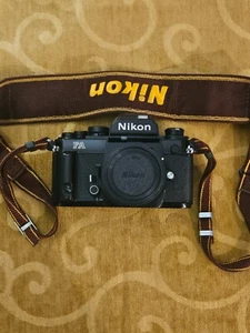 Nikon FA Black SLR 35mm Film Camera Body Only - Picture 1 of 14