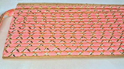 Lace Fabric by Yard, Border Lace, Beaded Appliques, Net Floral, Trim, Ribbon - Image 1 of 4