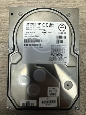 Hitachi HDD DK32EJ-14NC   146GB 10K RPM SCSI 3.5" SCSI ULTRA 320/LVD/SE - Image 1 of 4