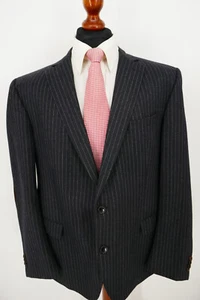 Sör Sor Barberis Soft Flanell Sakko Gr.56 Schurwolle Anthrazit Top Zustand - Bild 1 von 10