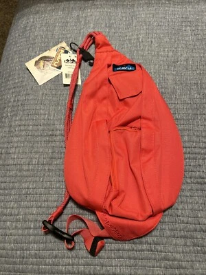 Kavu Mini Rope Sling Bag Polyester NWT Outdoor Hiking Carry-On New  Flamingo - Image 1 of 4