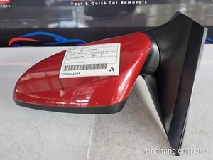 HYUNDAI ACCENT RB 07/2011-12/2019 LEFT DOOR MIRROR POWER Hatchback Red 22639 - Picture 1 of 12