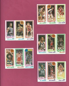 1980-81 TOPPS BASKETBALL CARD LOT - Picture 1 of 1