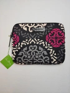 Vera Bradley Tablet Note Book Sleeve Case Canterberry Magenta (nwt) - Picture 1 of 9