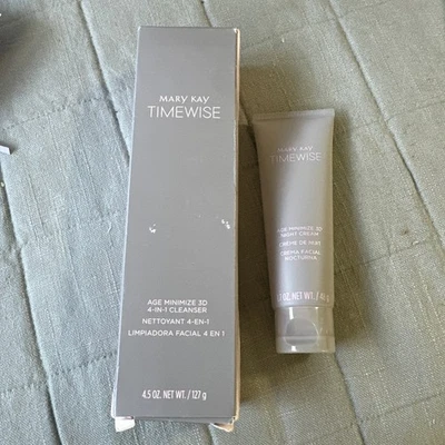 Mary Kay TimeWise Age Minimize 3D 4-in-1 Cleanser 4.5 OZ & Night Cream 1.7 Oz - Image 1 of 4