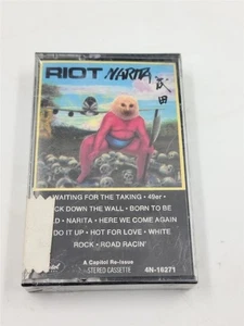 Riot - Narita Cassette Tape - New, Sealed - Picture 1 of 6