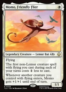 x1 Momo, Friendly Flier R MTG Avatar: The Last Airbender M/NM, English - Picture 1 of 1
