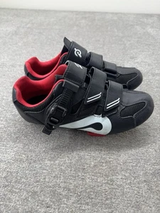 Peloton Bike Cycling Shoes w/ Cleats Unisex EU 38 US W7.5 Black SPD - EUC - Picture 1 of 11