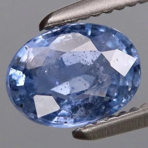 1.05Ct.Ravishing Color! Natural Cornflower Blue Sapphire Ceylon Good Luster - Picture 1 of 4