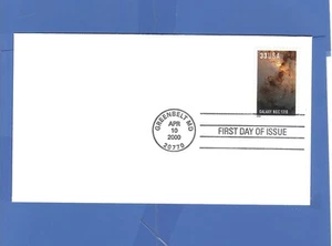 FIRST DAY ISSUE EDWIN HUBBLE GALAXY NGC 1316 33 CENT STAMP APR 10 2000 FDC - Picture 1 of 1