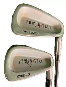 MacGregor Oversize Power Sole Wedge Set PW,SW RH Regular Graphite New Grips - Picture 1 of 12