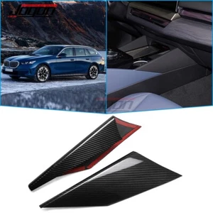 Tapicería de panel lateral de consola de carbono para BMW G60 G61 G68 i5 540i xDrive M5 G90 2024+ - Imagen 1 de 11