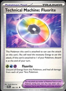 Technical Machine: Fluorite 188/191 - Non-Holo - Surging Sparks - Pokemon TCG - Picture 1 of 2